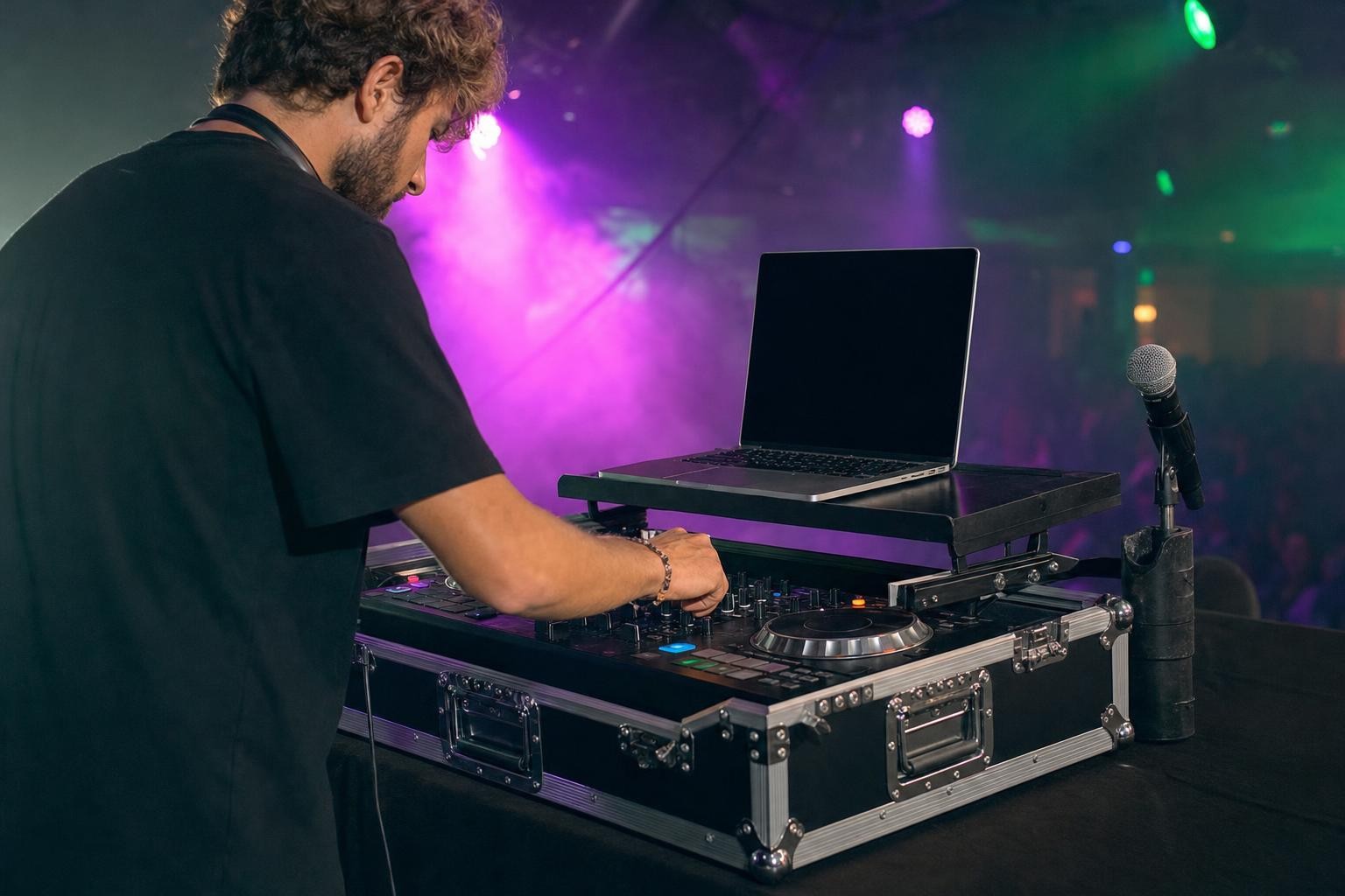 DJ кейсове, които се отварят и стават кабина