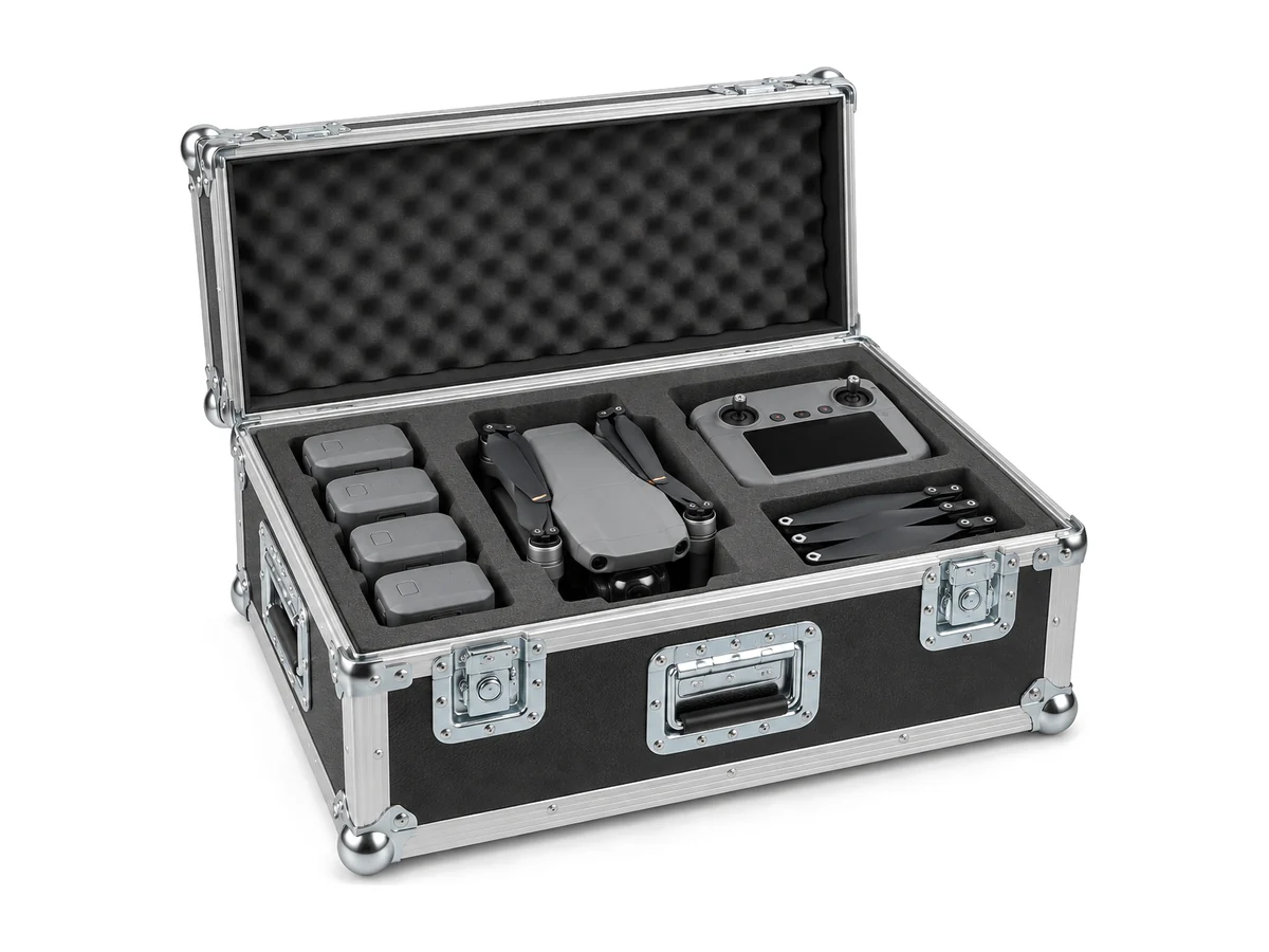 Drone Flightcases: illustration of a flightcase for this equipment