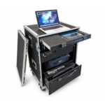 Rack Case with Shelf Compartment, open, by Smart Cases