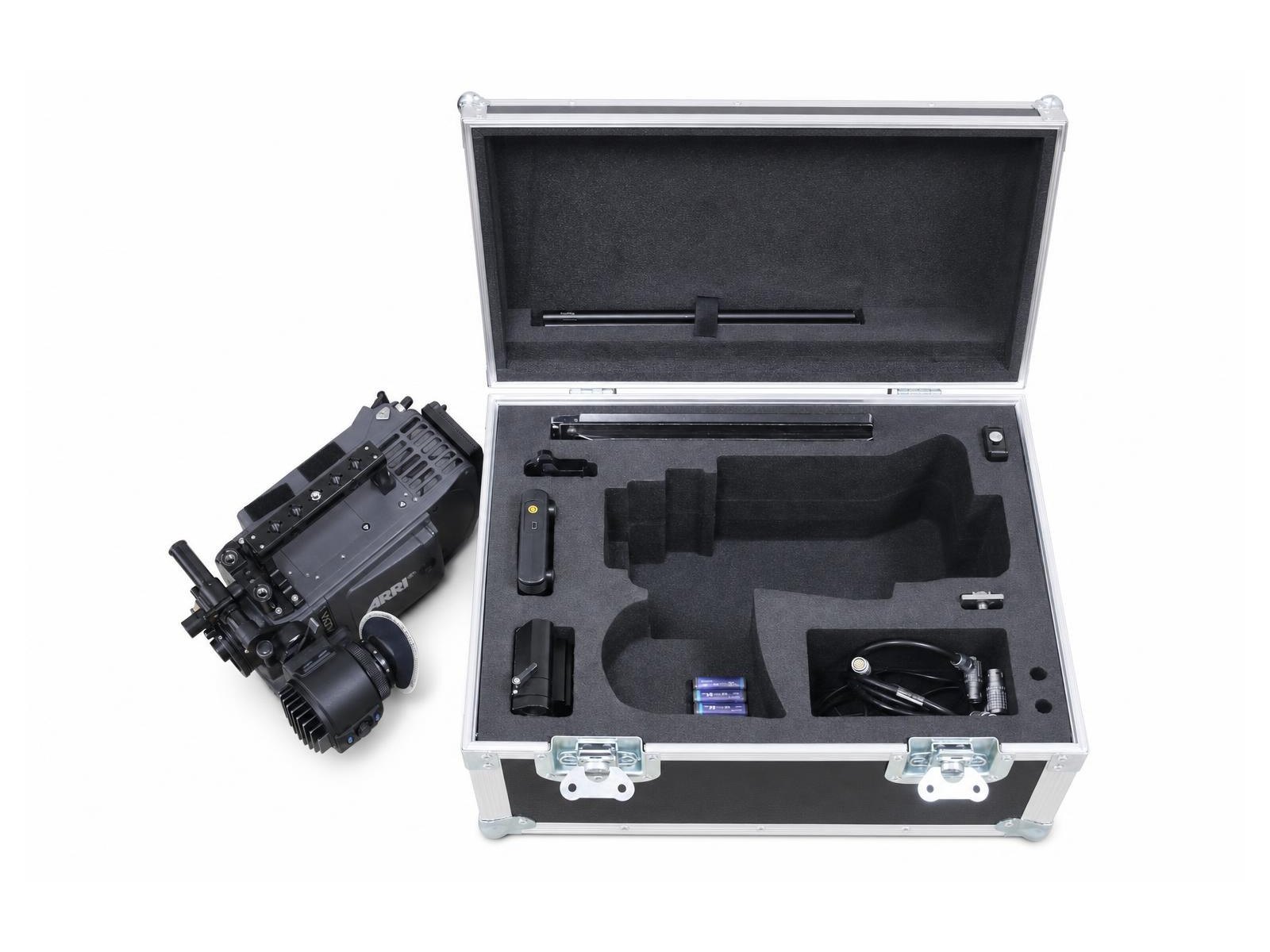 Cinema Camera Case with Routed Foam, open, by Smart Cases