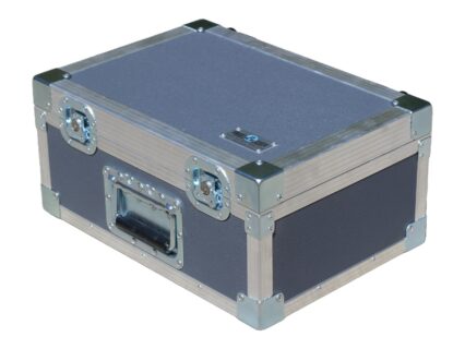 Grey Lens Case with Six Round Pockets, closed by Smart Cases