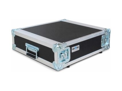 4U Two-Door Rack Case, closed by Smart Cases