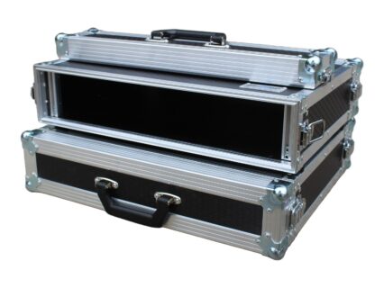 2U Rack Case with Two Removable Lids by Smart Cases