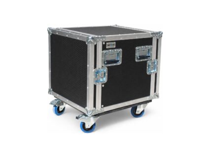 Rack Case on Castors, closed by Smart Cases