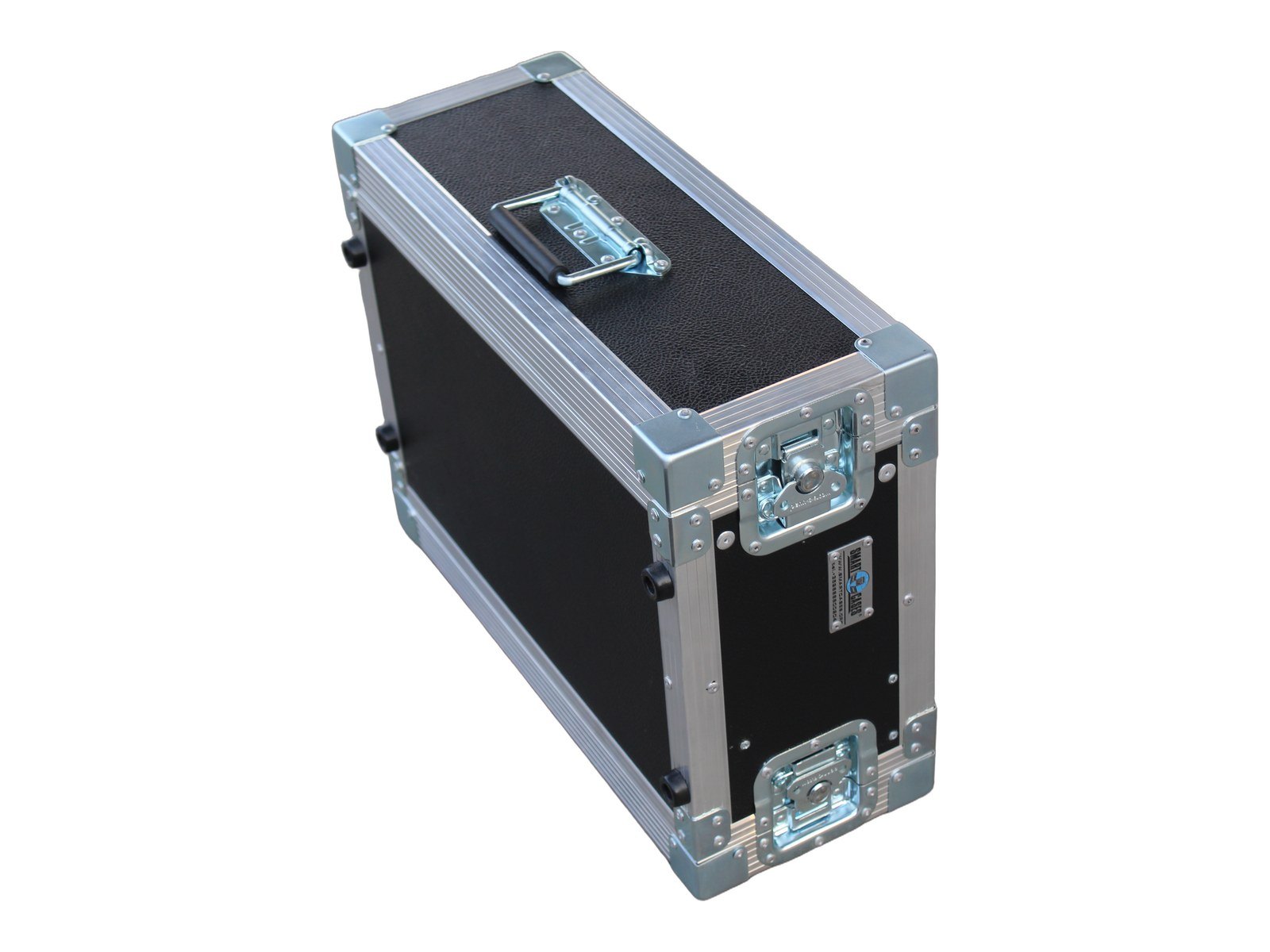 Rack-Style Microphone Case with Front and Rear Lids, closed by Smart Cases