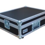 Console Case with Egg-Crate Lid and Lidded Doghouse, closed by Smart Cases