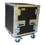Rack Case on Castors with Lift-Off Lids, closed by Smart Cases