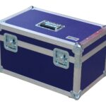 Purple Cinema Camera Case with Hinged Lid, closed by Smart Cases