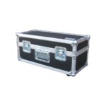 Black Camcorder Case with Accessory Pockets, closed by Smart Cases