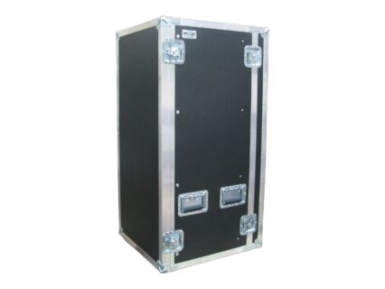 Tall Black Rack Case Without Castors, closed by Smart Cases