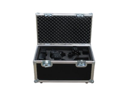 Black Camera Case with Top Handle by Smart Cases